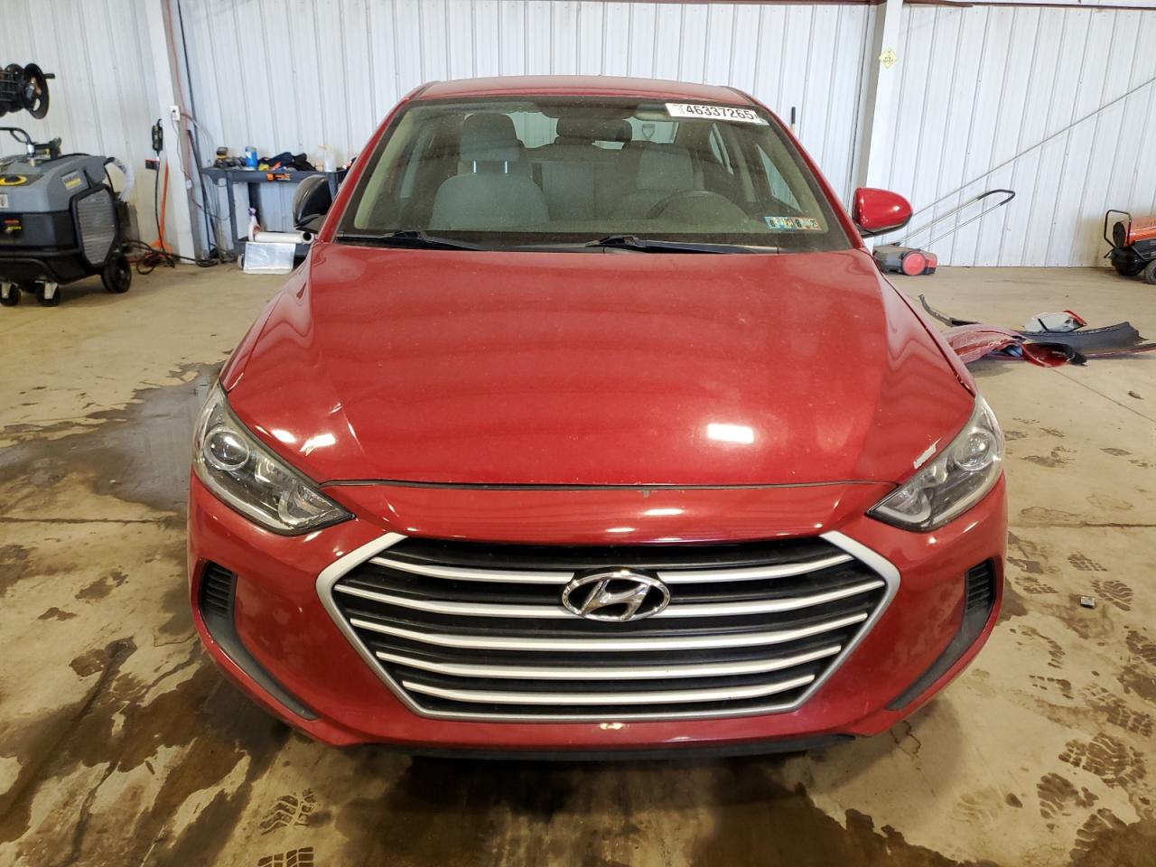 2017 Hyundai Elantra VIN KMHD84LF0HU222541 Copart auction photo, rear end damage thumbnail 5