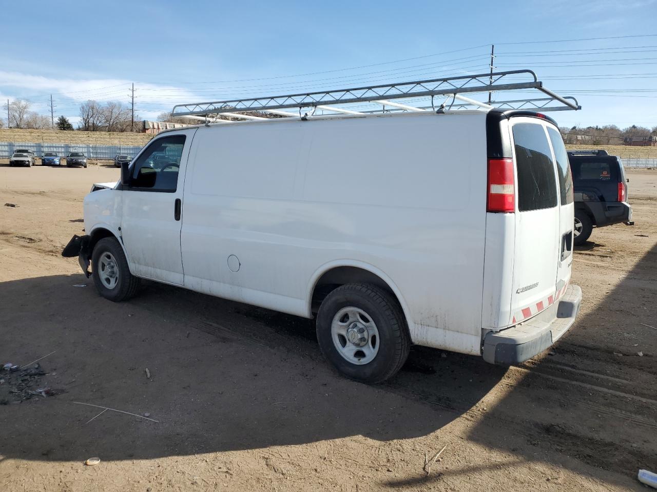 2005 Chevrolet Express VIN 1GCFG15X051247280 Copart auction photo, front end damage thumbnail 2