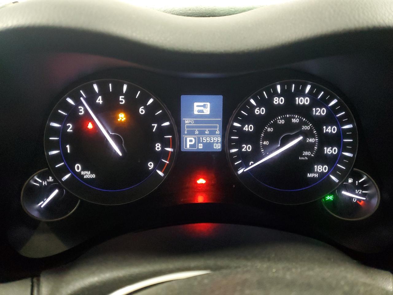 2012 Infiniti M VIN JN1BY1AR4CM390895 Copart auction photo, front end damage thumbnail 9