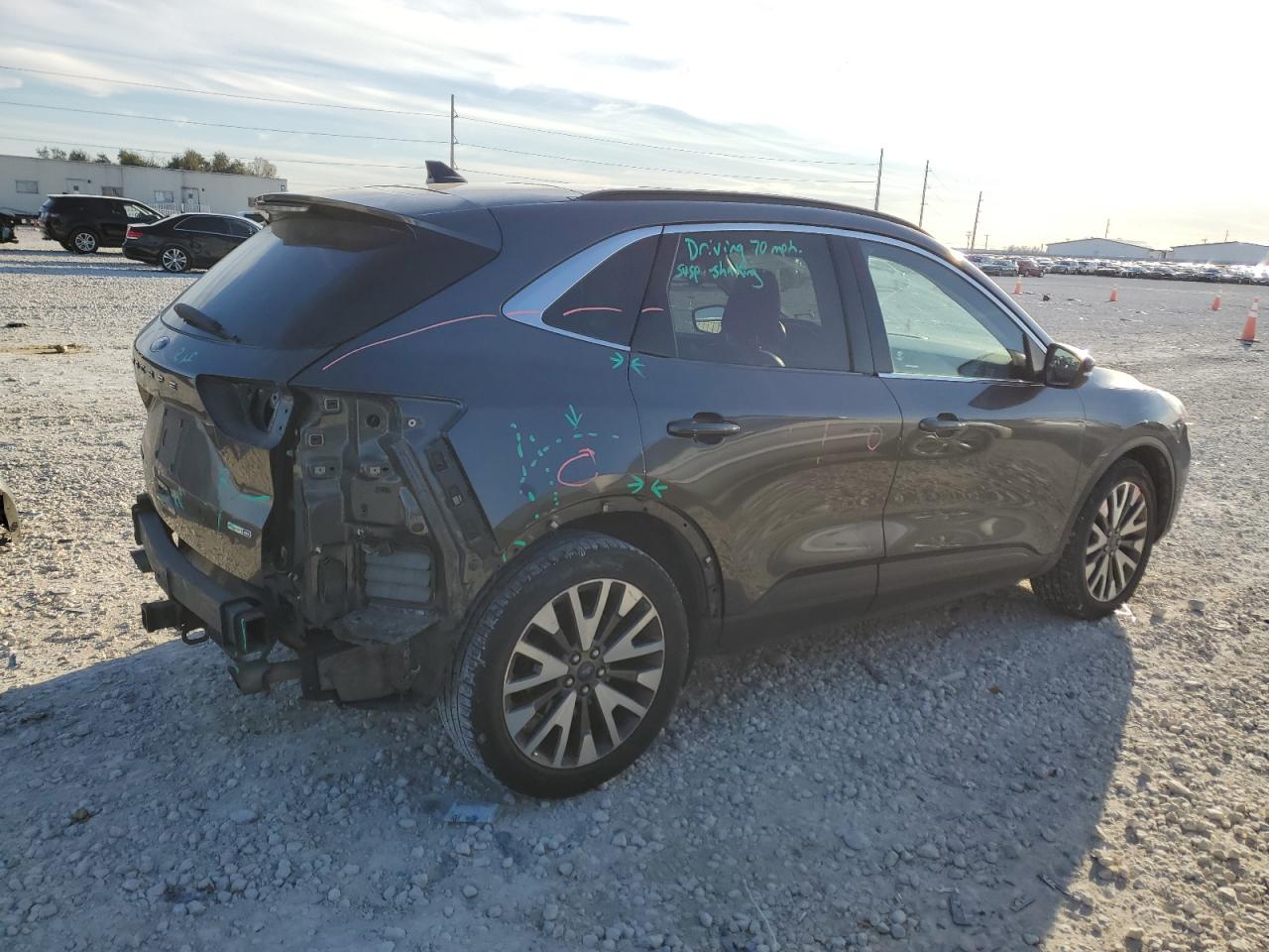 2020 Ford Escape VIN 1FMCU9J99LUA38788 Copart auction photo, rear end / minor dent/scratches damage thumbnail 3