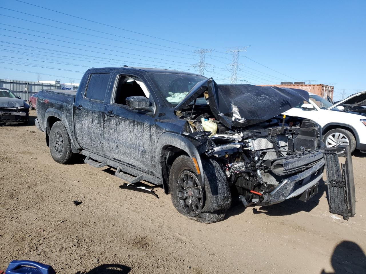 2024 Nissan Navara (Frontier) VIN 1N6ED1EKXRN600239 Copart auction photo, front end / rear end damage thumbnail 4