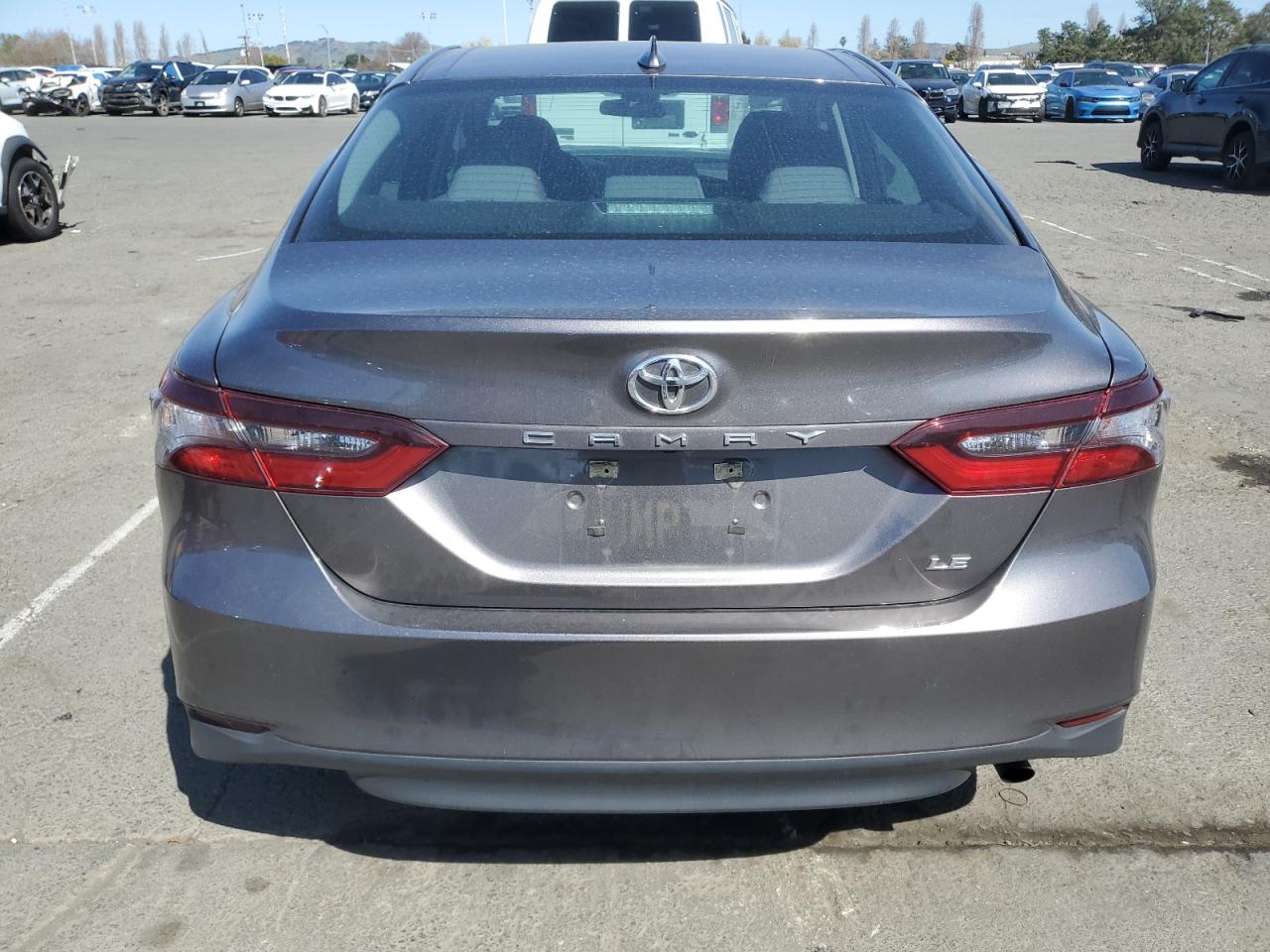 2021 Toyota Camry VIN 4T1C11AK4MU523371 Copart auction photo, front end damage thumbnail 6