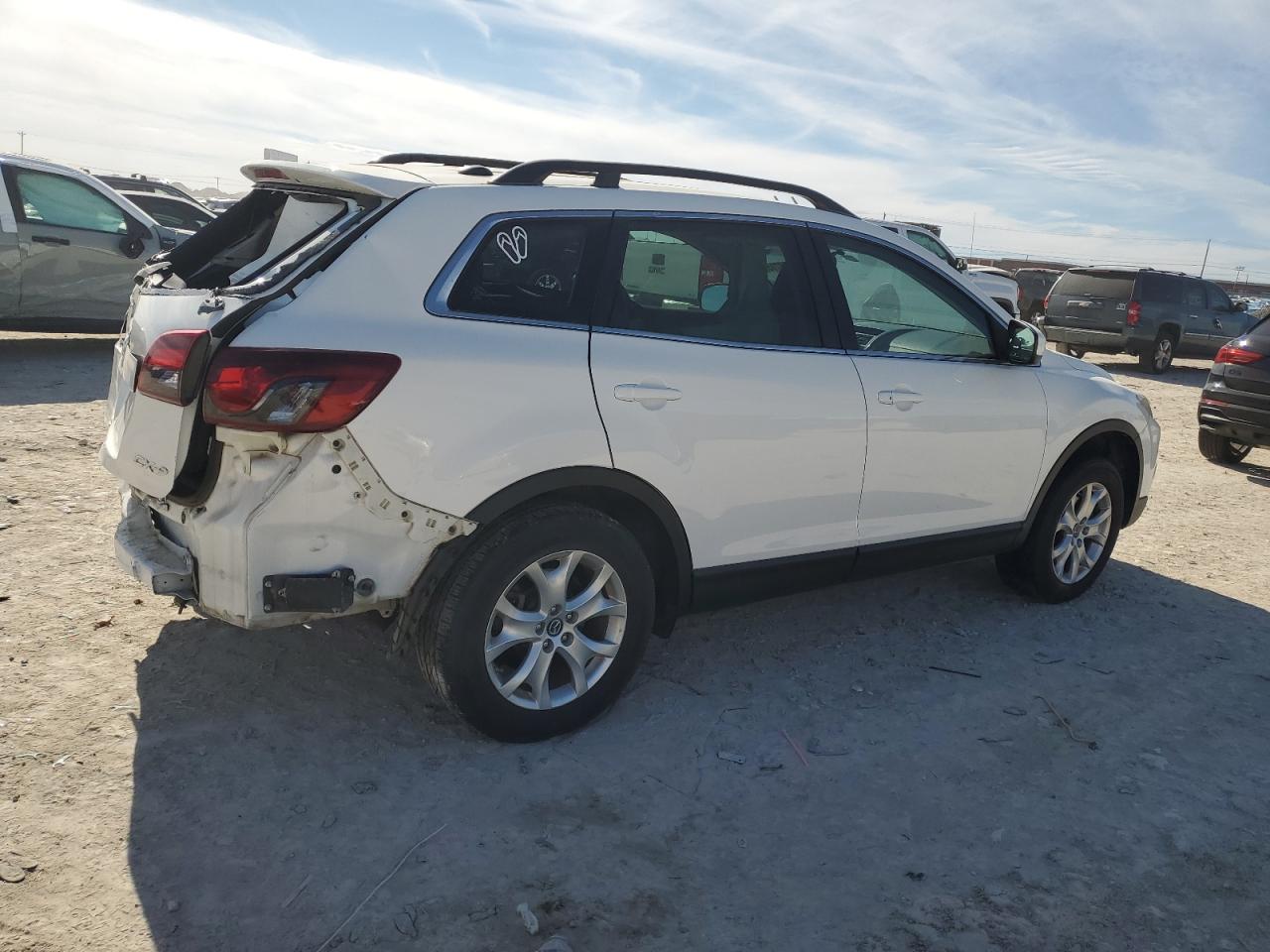 2013 Mazda CX-9 VIN JM3TB2CA4D0407727 Copart auction photo, rear end / side damage thumbnail 3