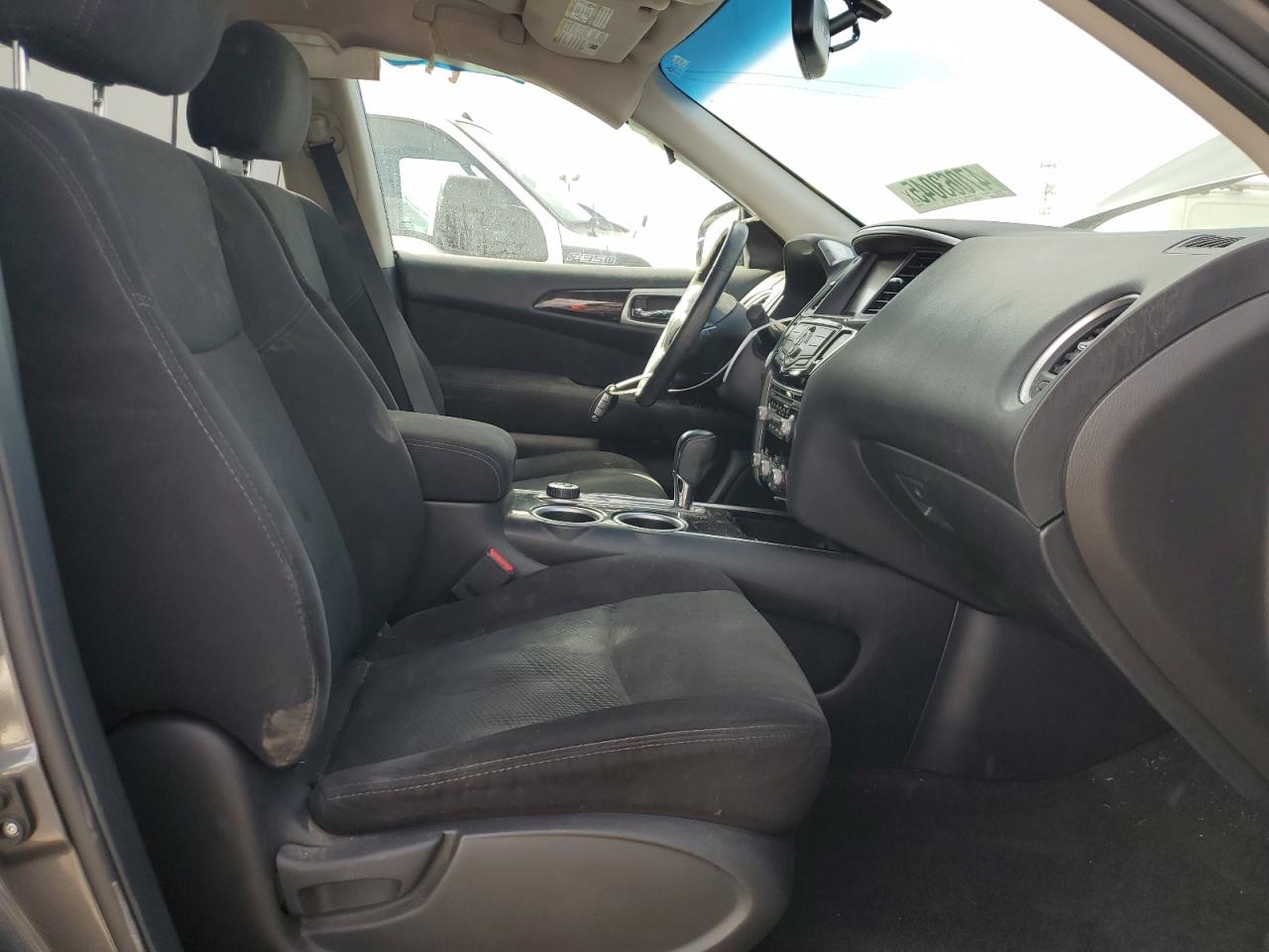 2015 Nissan Pathfinder VIN 5N1AR2MM2FC621813 Copart auction photo, side / front end damage thumbnail 7