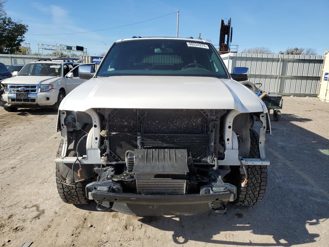 2017 Ford Expedition VIN 1FMJK1JT1HEA32995 Copart auction photo, front end damage thumbnail 5