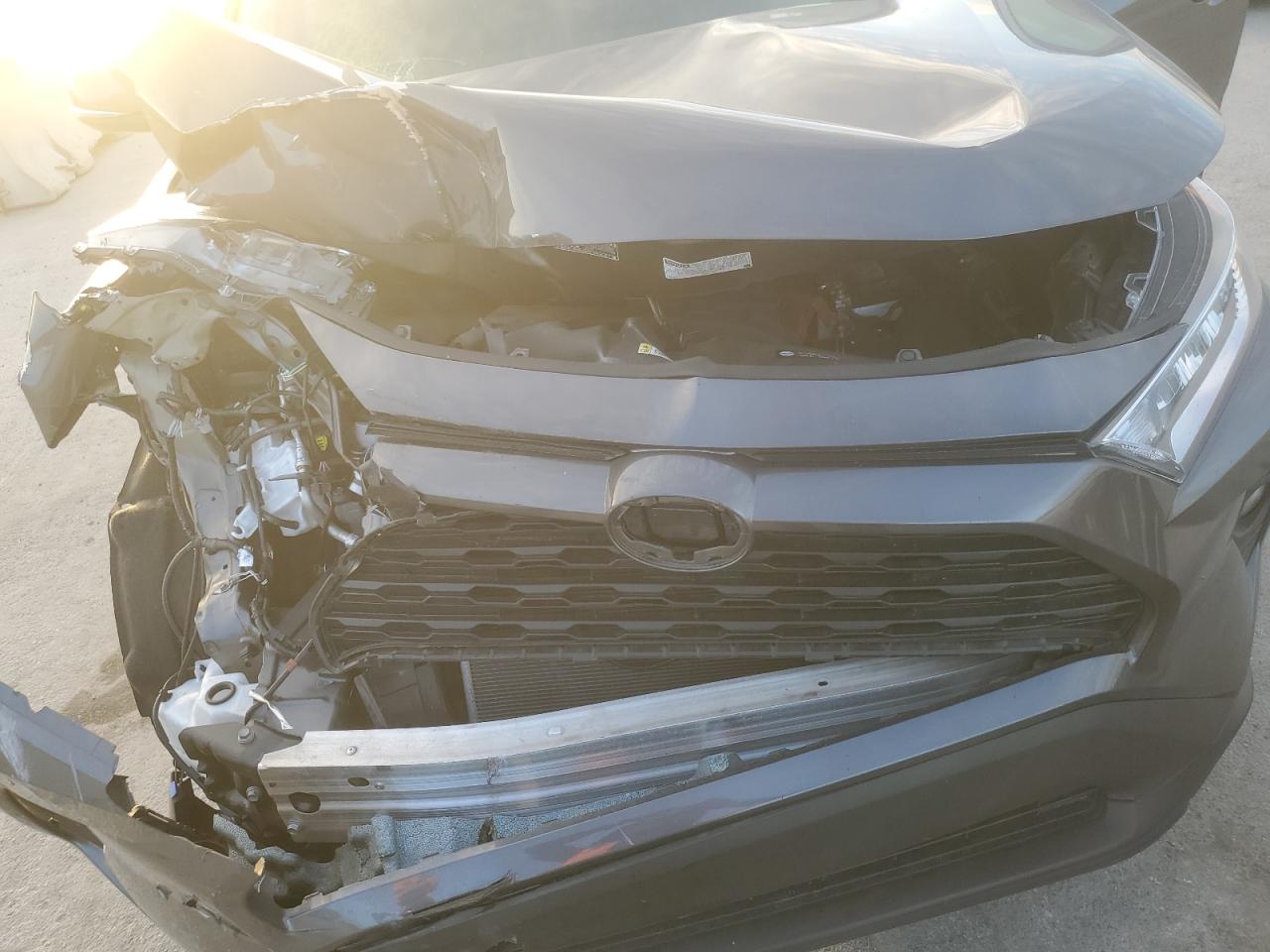 2021 Toyota RAV 4 VIN 2T3C1RFVXMW151186 Copart auction photo, front end damage thumbnail 12