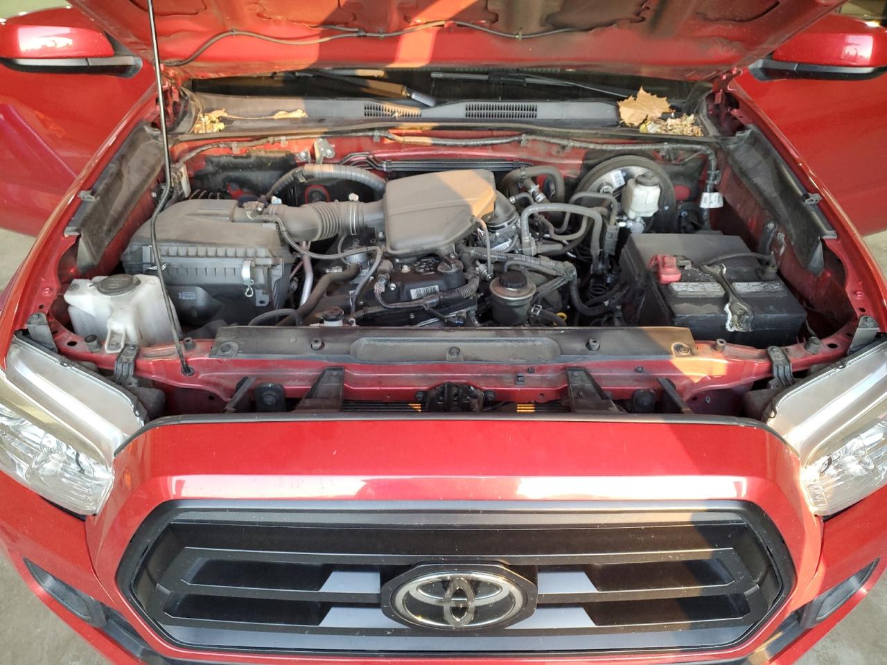 2020 Toyota Tacoma VIN 3TYRX5GN6LT002116 Copart auction photo, side damage thumbnail 11