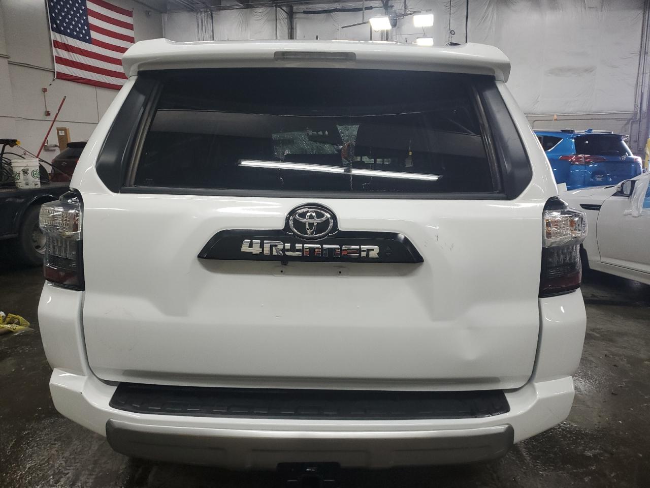 2021 Toyota 4Runner VIN JTERU5JR3M5965820 Copart auction photo, rollover damage thumbnail 6