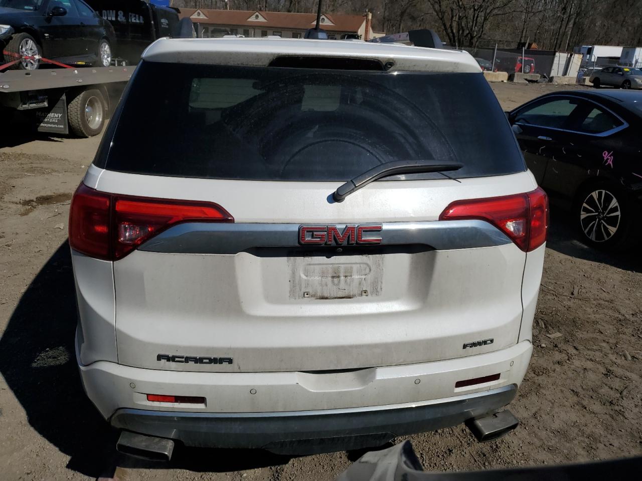 2017 GMC Acadia VIN 1GKKNXLS3HZ278032 Copart auction photo, side / front end damage thumbnail 6
