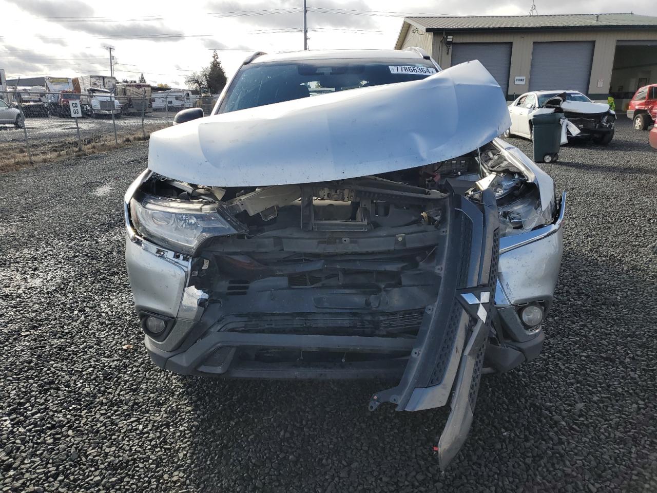 2020 Mitsubishi Outlander VIN JA4AD3A31LZ035997 Copart auction photo, front end / rear end damage thumbnail 5