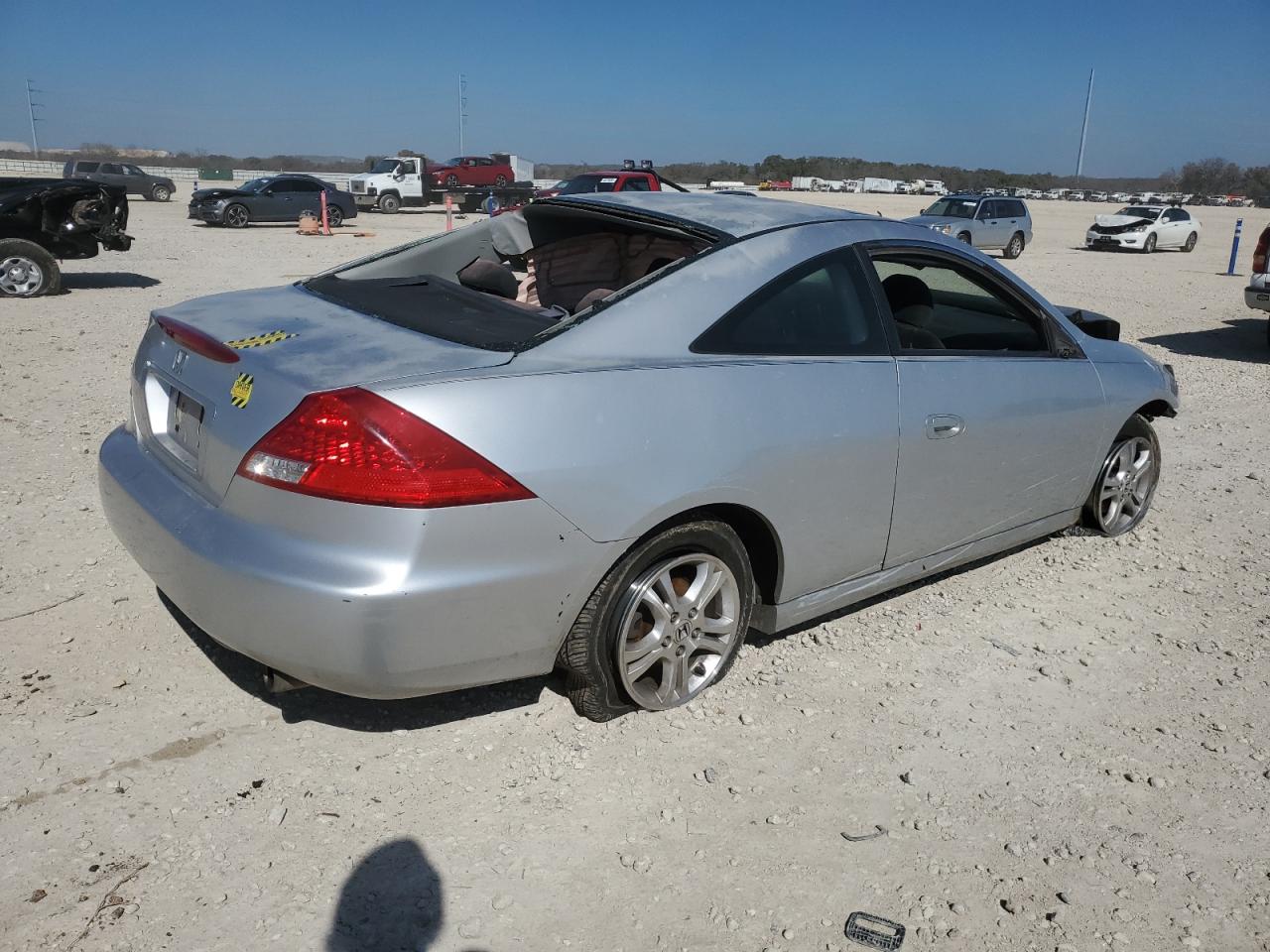 2006 Honda Accord VIN 1HGCM72756A002190 Copart auction photo, all over damage thumbnail 3