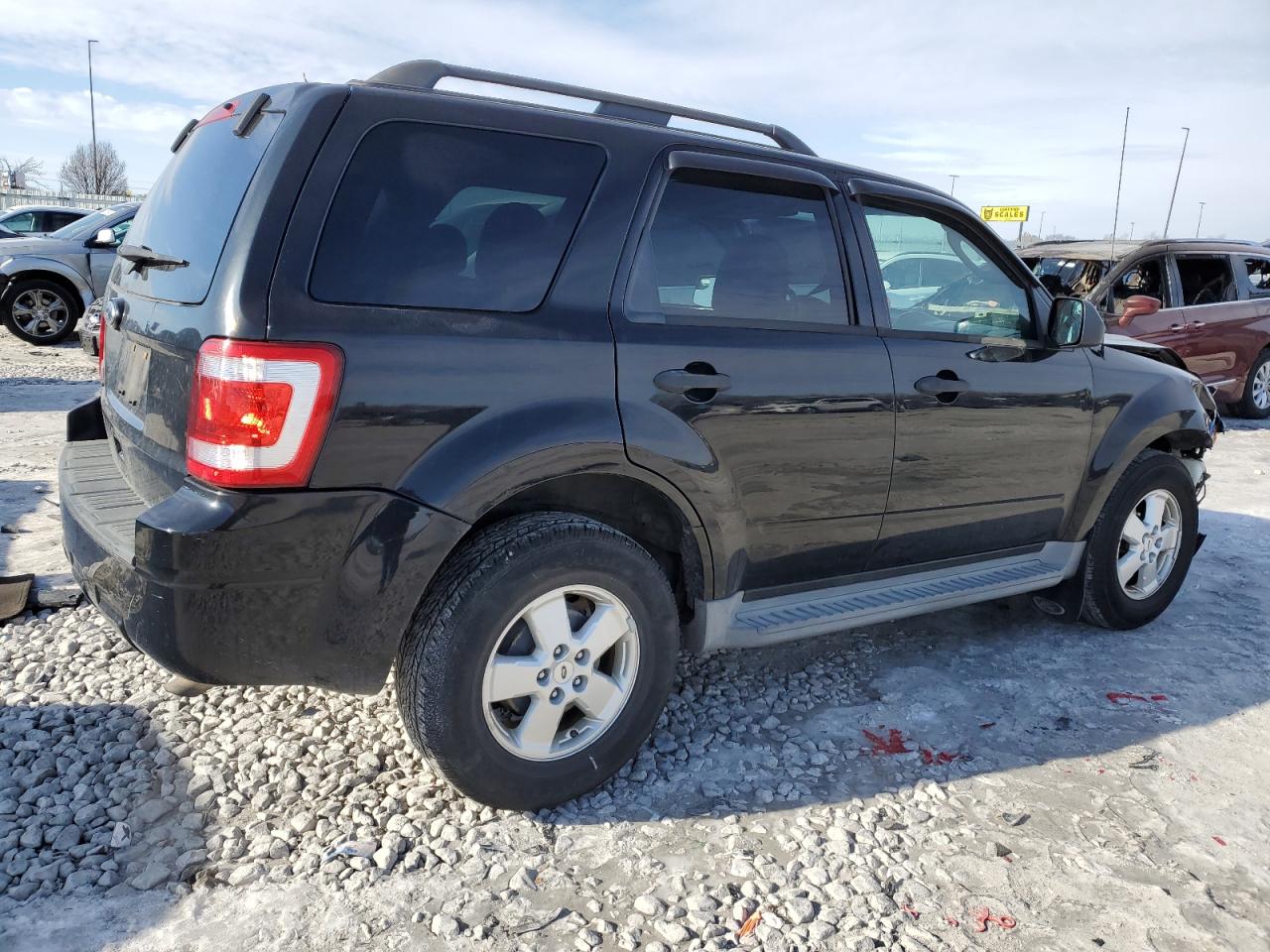 2010 Ford Escape VIN 1FMCU0D77AKB61505 Copart auction photo, front end damage thumbnail 3