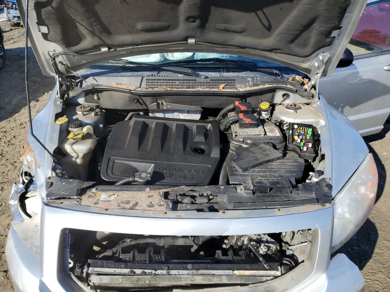 2011 Dodge Caliber VIN 1B3CB9HB7BD294754 Copart auction photo, front end / all over damage thumbnail 12