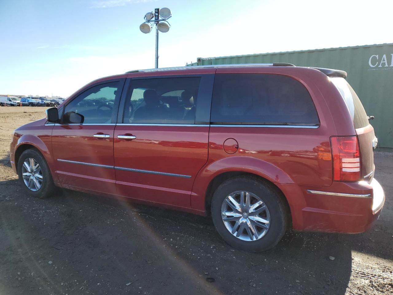 2008 Chrysler Town & Country VIN 2A8HR64X28R614769 Copart auction photo, side / minor dent/scratches damage thumbnail 2