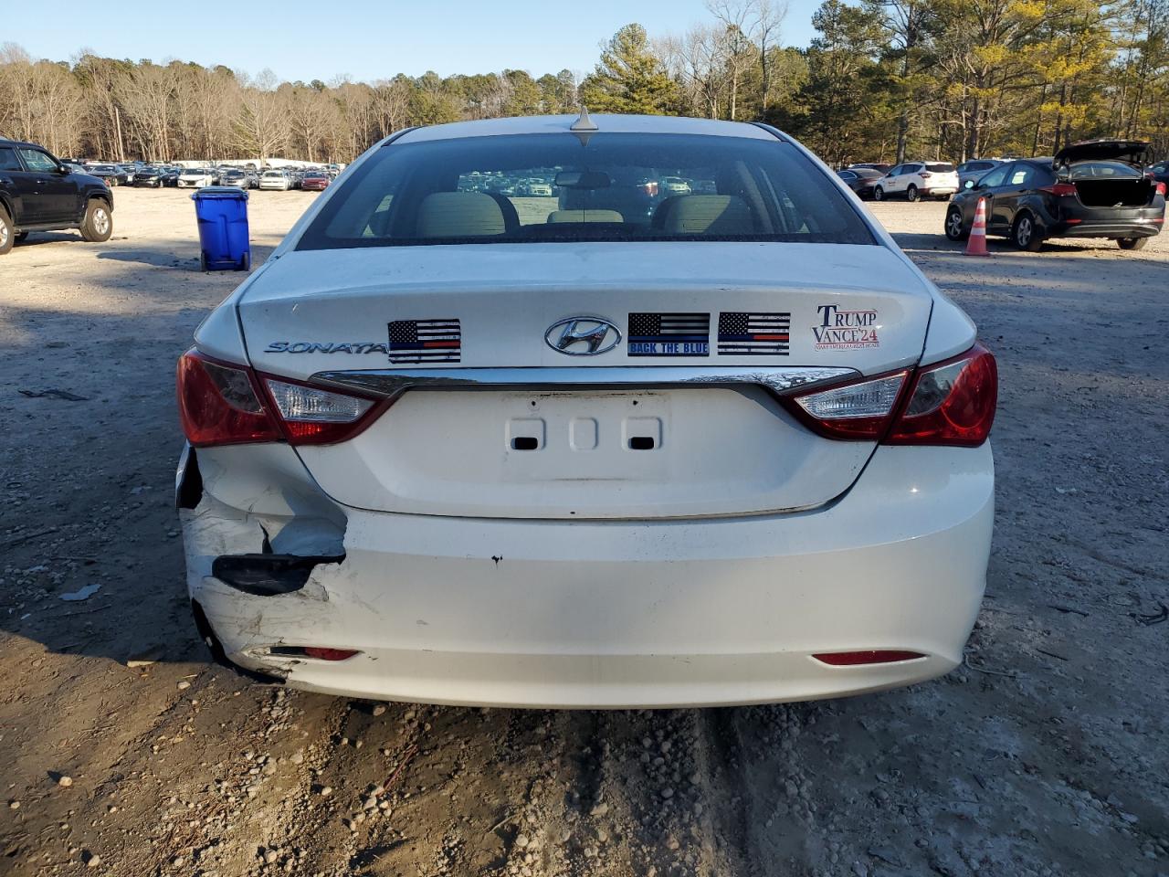 2012 Hyundai Sonata VIN 5NPEB4AC8CH467187 Copart auction photo, rear end damage thumbnail 6