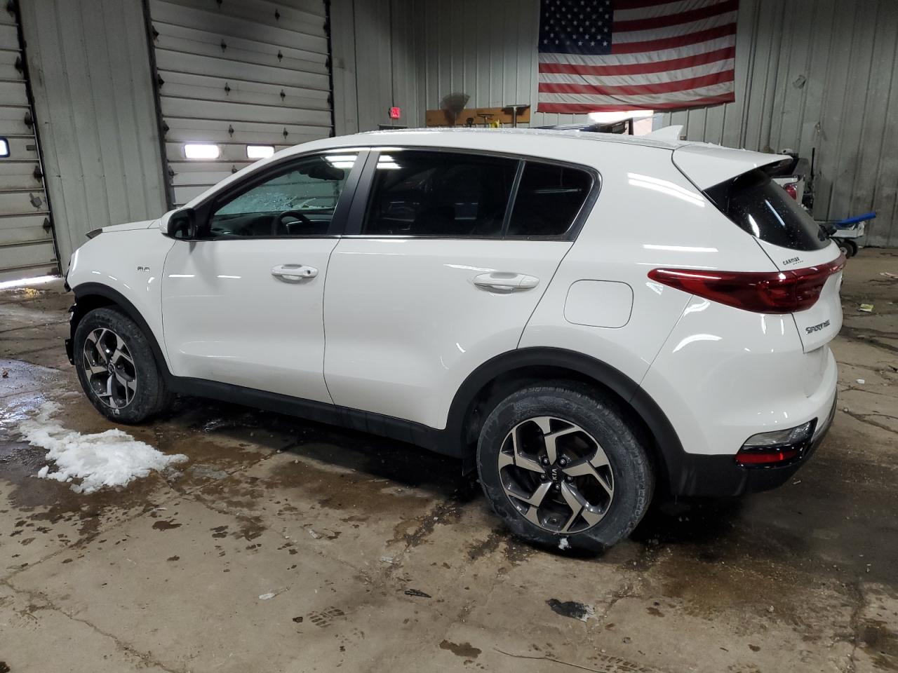2020 KIA Sportage VIN KNDPMCAC6L7756408 Copart auction photo, front end damage thumbnail 2