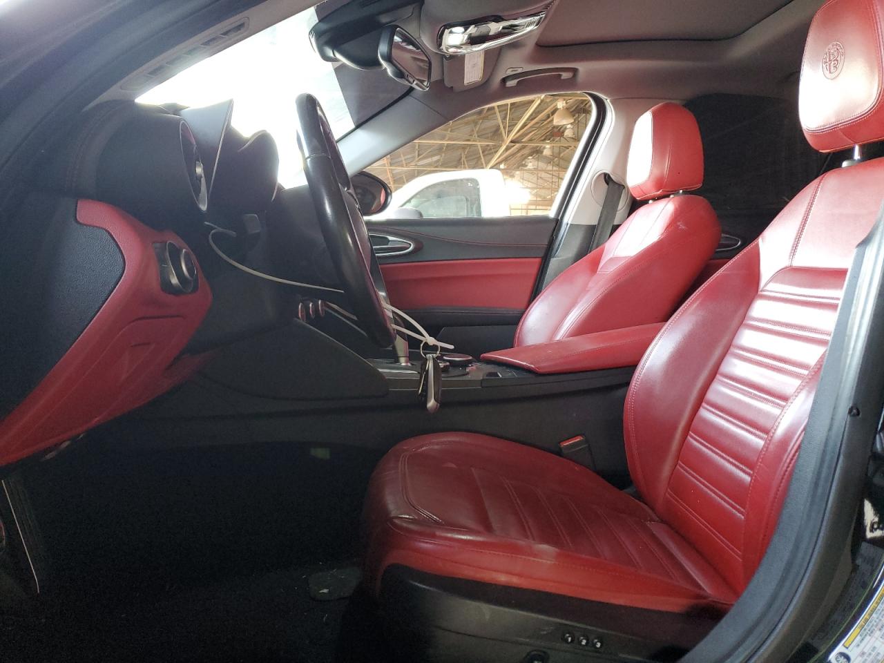 2018 Alfa Romeo Giulia VIN ZARFAECN1J7589330 Copart auction photo, front end damage thumbnail 7