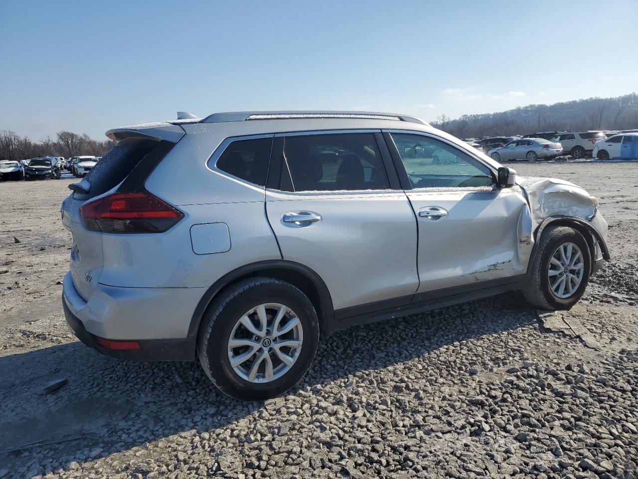 2017 Nissan Rogue VIN 5N1AT2MT9HC847990 Copart auction photo, all over damage thumbnail 3