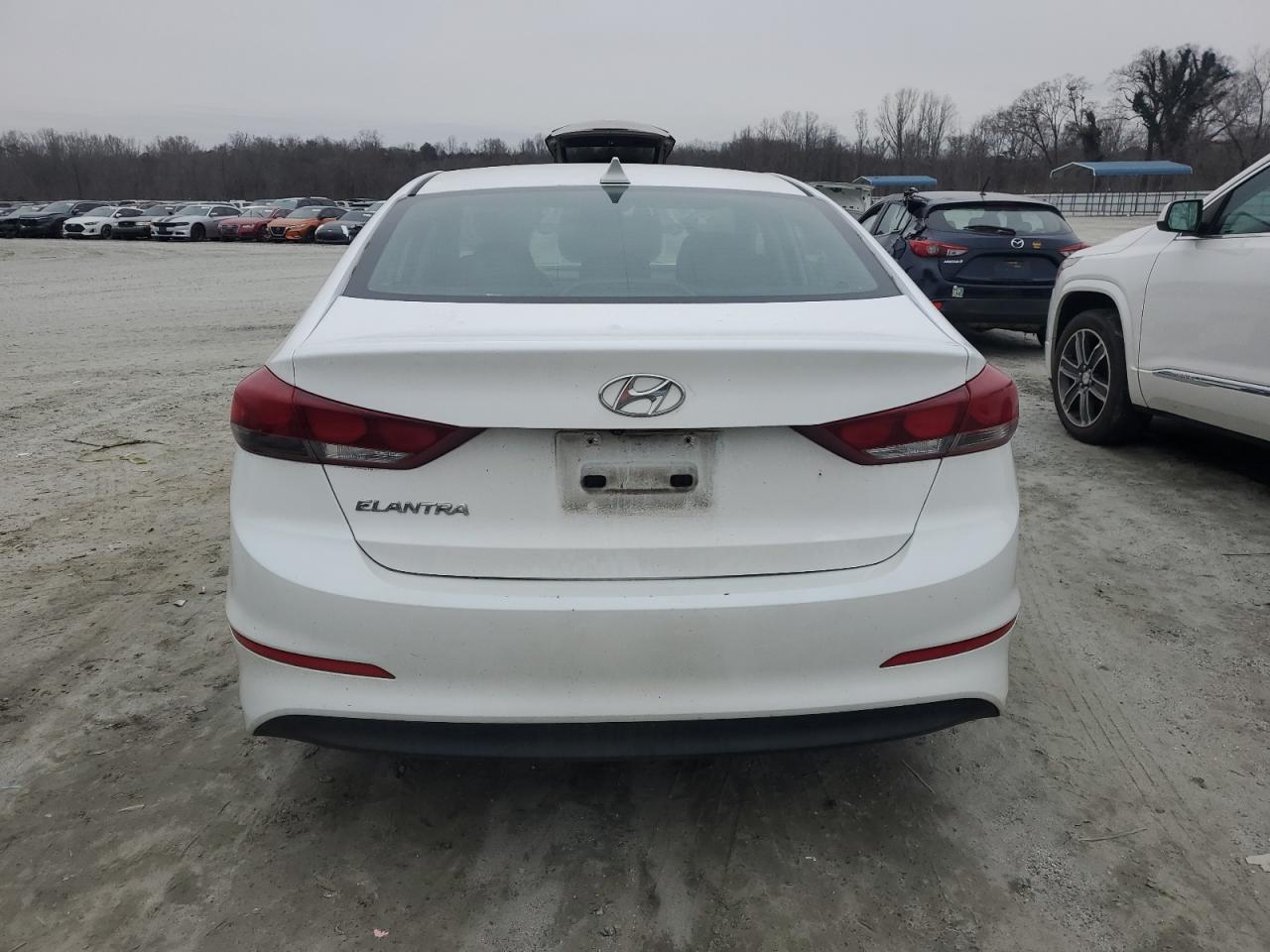 2018 Hyundai Elantra VIN 5NPD84LF3JH300461 Copart auction photo, front end damage thumbnail 6