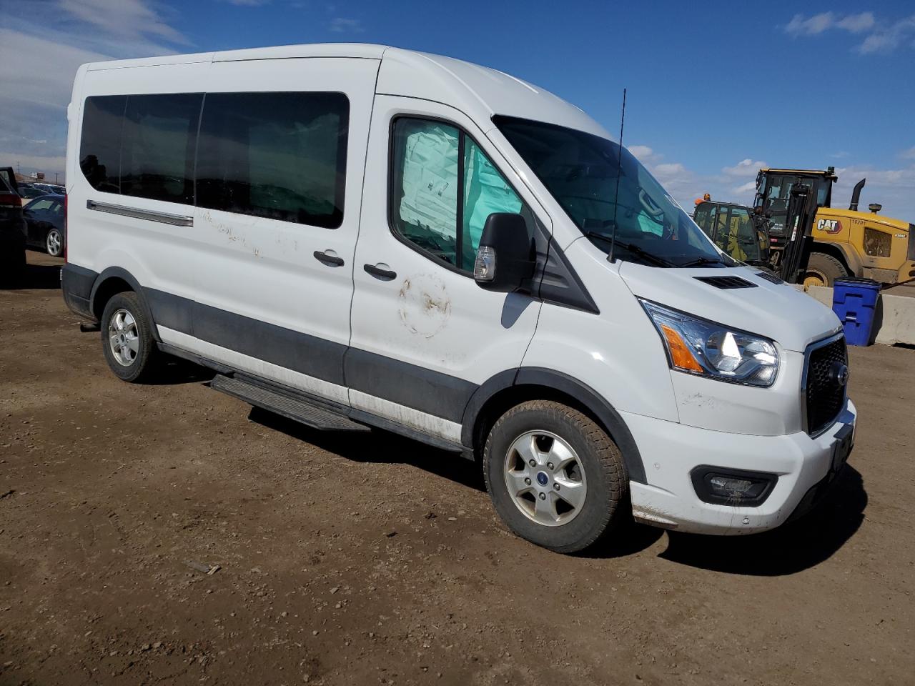 2021 Ford Transit VIN 1FBAX2CG0MKA32417 Copart auction photo, front end / rear end damage thumbnail 4