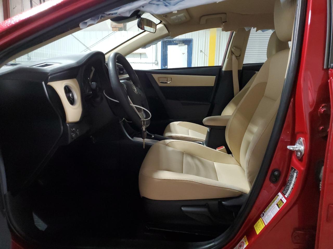 2018 Toyota Corolla VIN 2T1BURHE7JC092880 Copart auction photo, side / all over damage thumbnail 7
