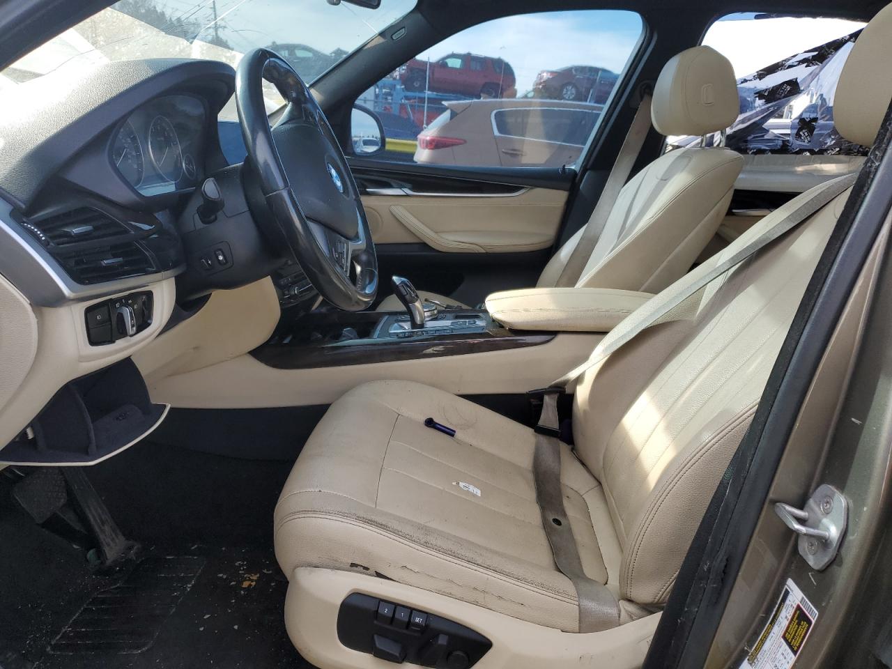 2017 BMW X5 VIN 5UXKR0C52H0U54556 Copart auction photo, all over damage thumbnail 7