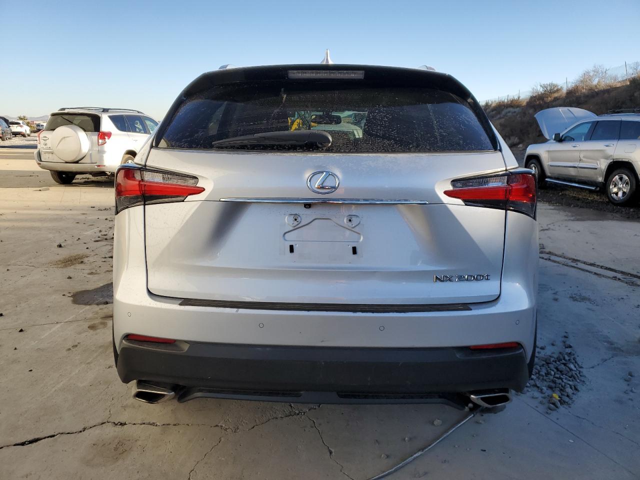 2015 Lexus NX VIN JTJBARBZ2F2016751 Copart auction photo, front end / rear end damage thumbnail 6