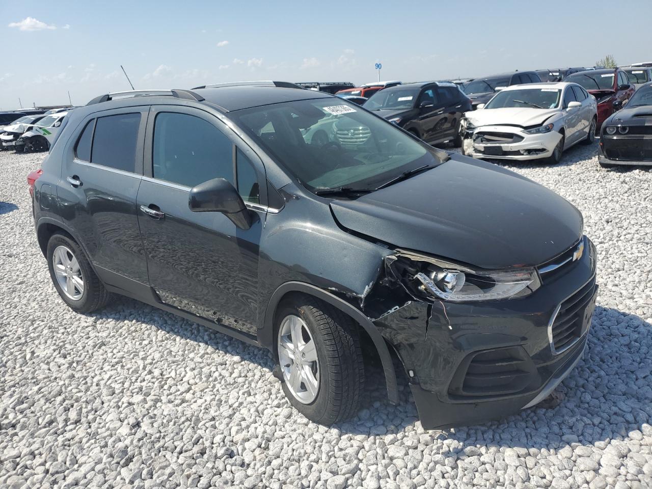 2018 Chevrolet Trax VIN KL7CJLSB9JB693955 Copart auction photo, front end / hail damage thumbnail 4