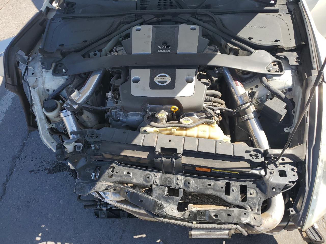 2014 Nissan 370Z VIN JN1AZ4EH2EM633022 Copart auction photo, front end / rear end damage thumbnail 13