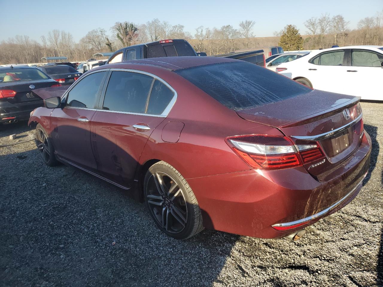 2016 Honda Accord VIN 1HGCR2F62GA230638 Copart auction photo, front end damage thumbnail 2