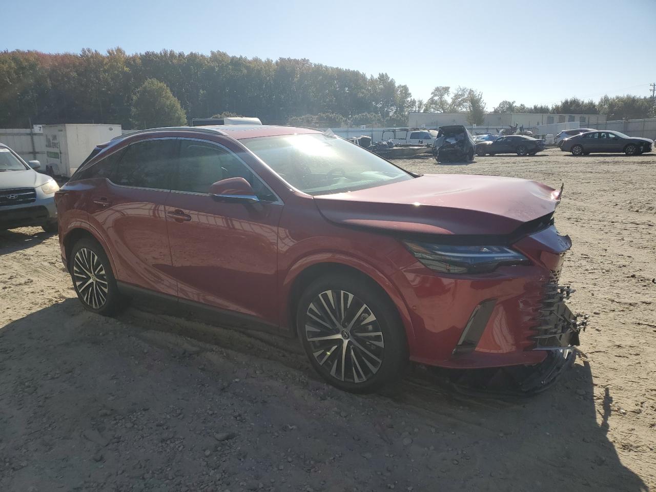 2024 Lexus RX VIN 2T2BBMCA5RC035369 Copart auction photo, front end damage thumbnail 4