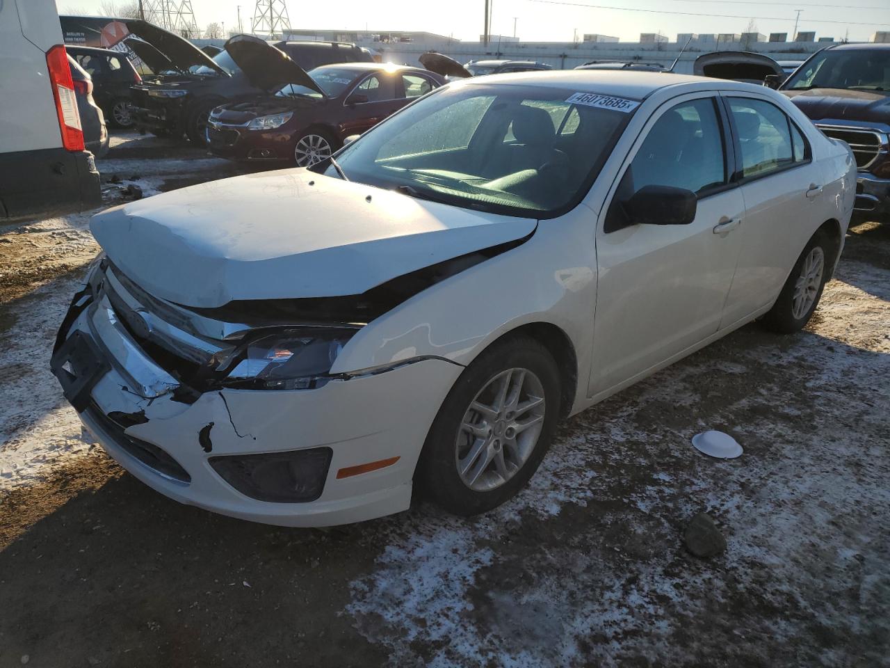 2012 Ford Fusion VIN 3FAHP0GA8CR327611
