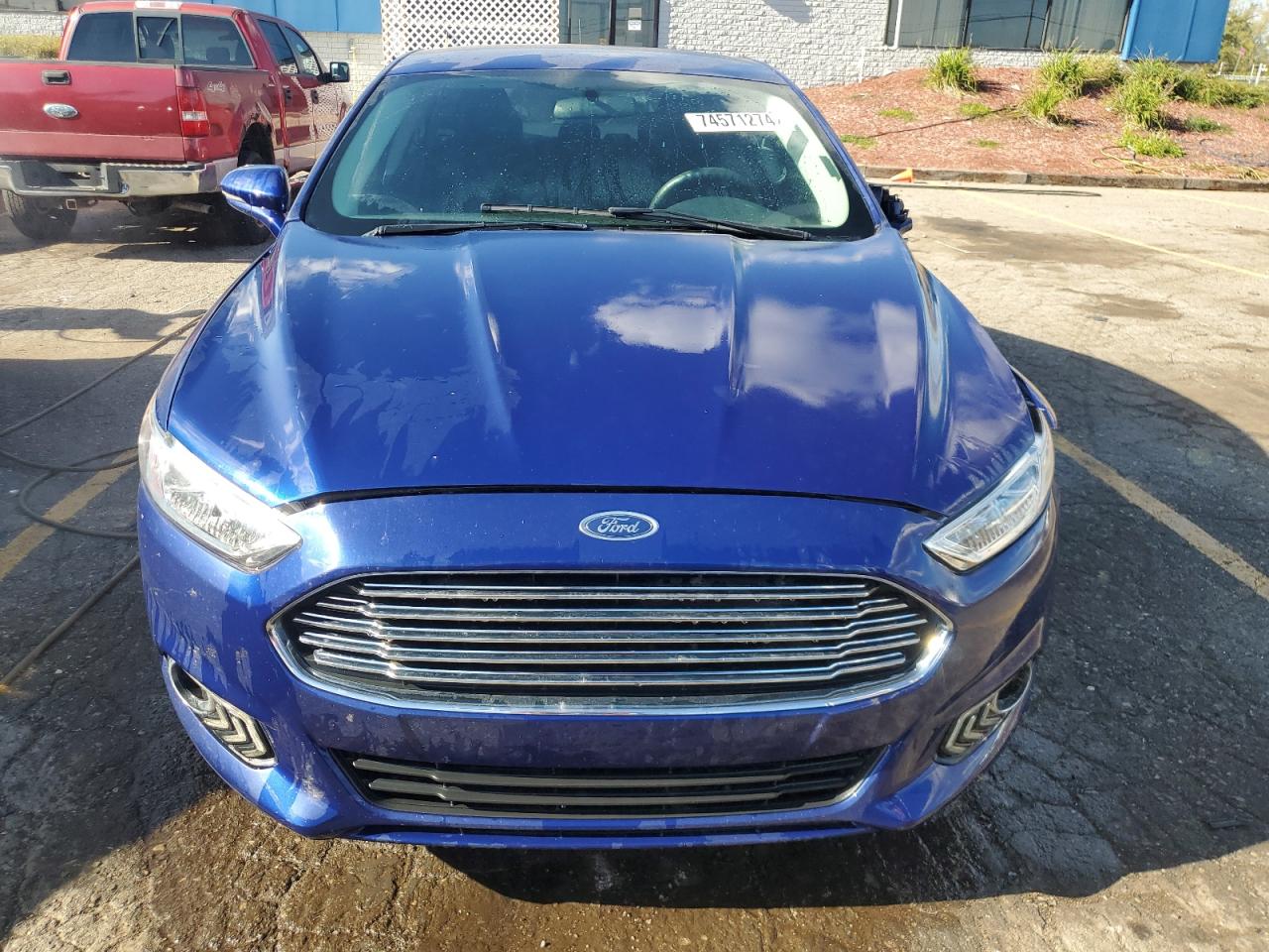 2016 Ford Fusion VIN 1FA6P0H79G5115173 Copart auction photo, side / front end damage thumbnail 5