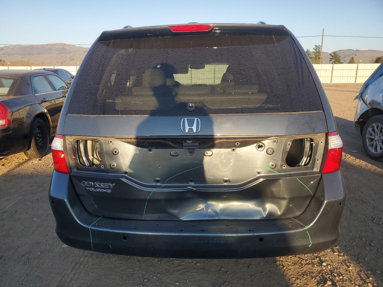 2006 Honda Odyssey VIN 5FNRL38846B125412 Copart auction photo, mechanical damage thumbnail 6