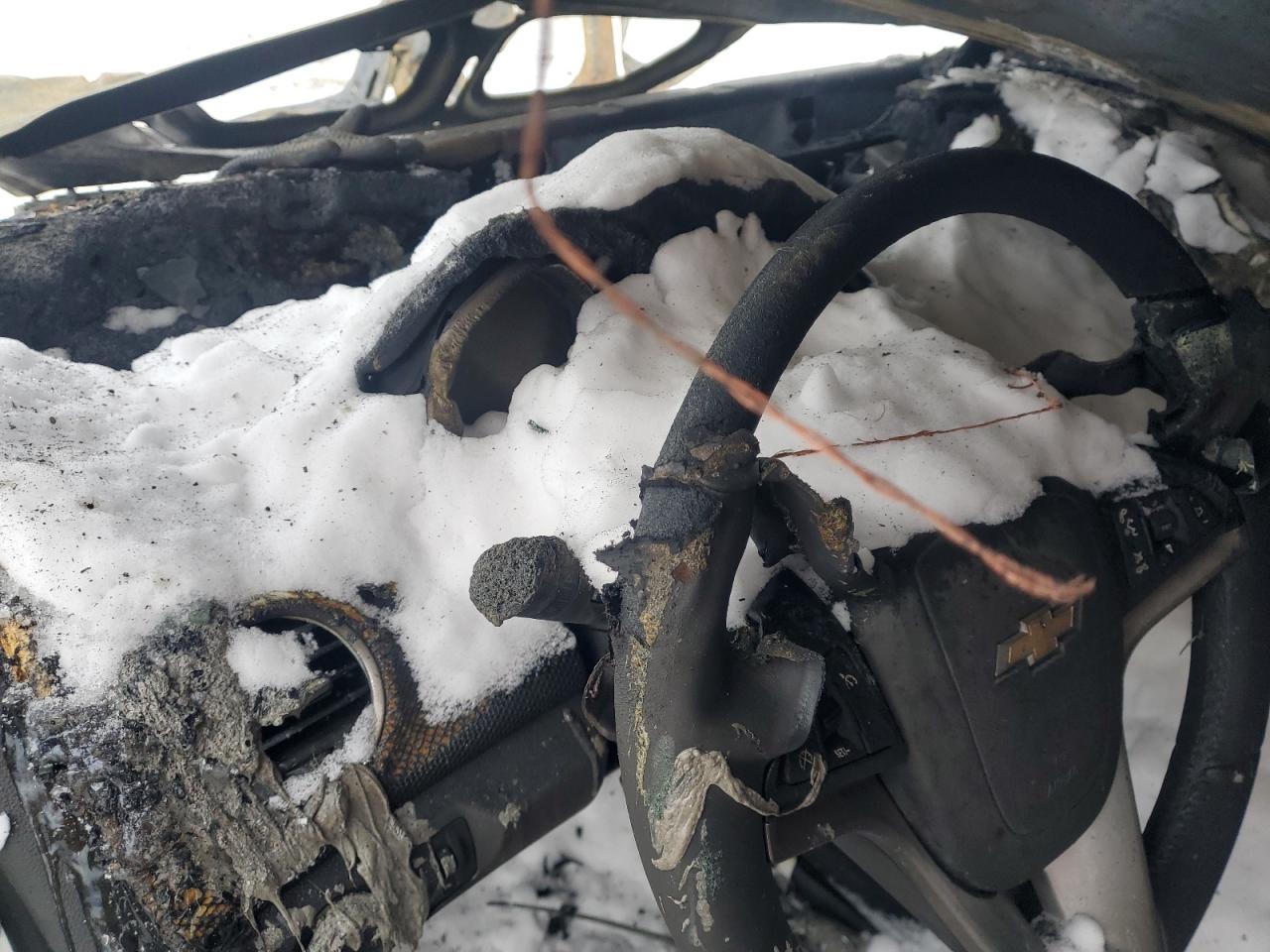 2013 Chevrolet Cruze VIN 1G1PC5SBXD7284535 Copart auction photo, burn damage thumbnail 9
