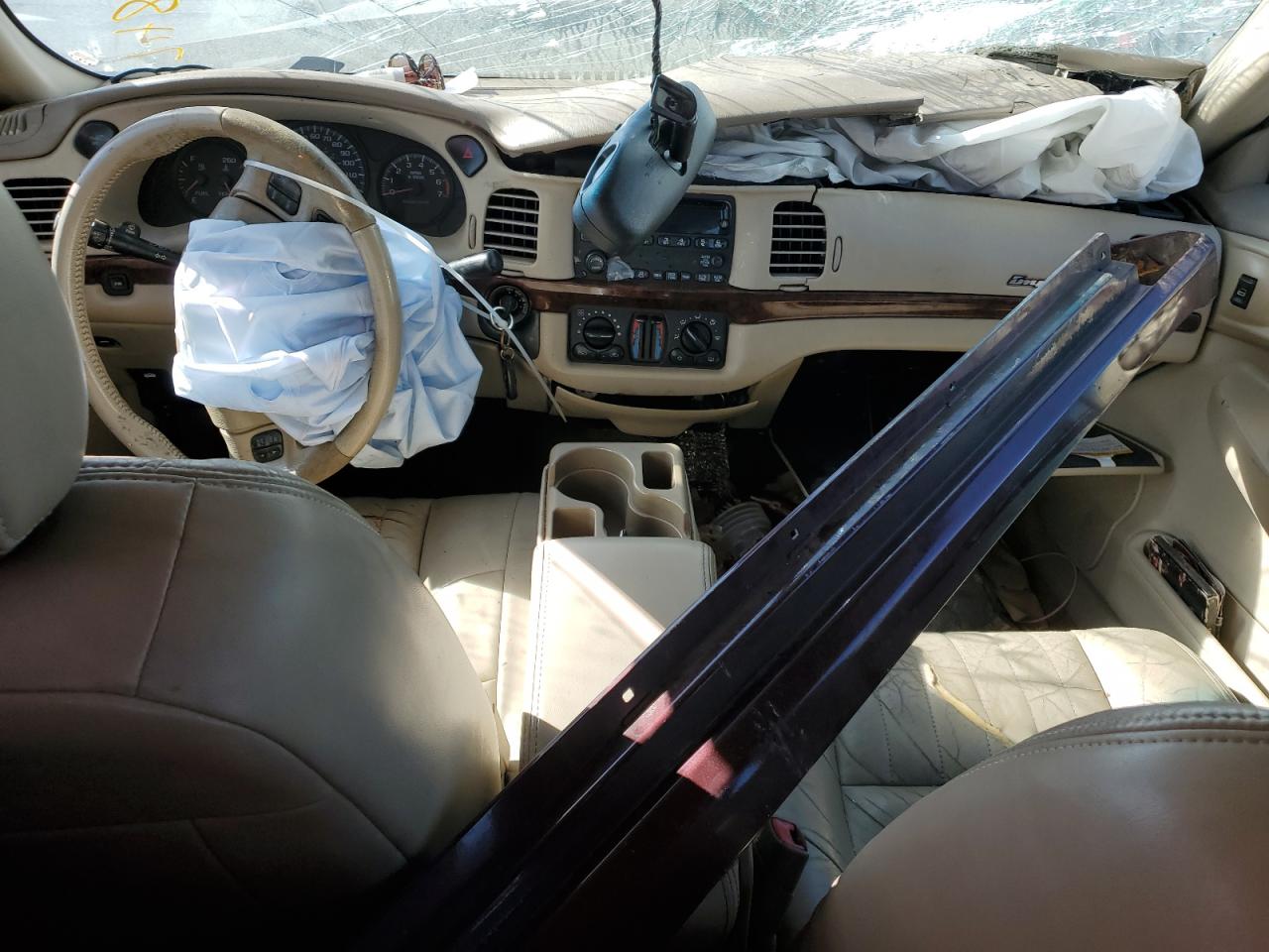 2004 Chevrolet Impala VIN 2G1WH52K849118350 Copart auction photo, front end / side damage thumbnail 8