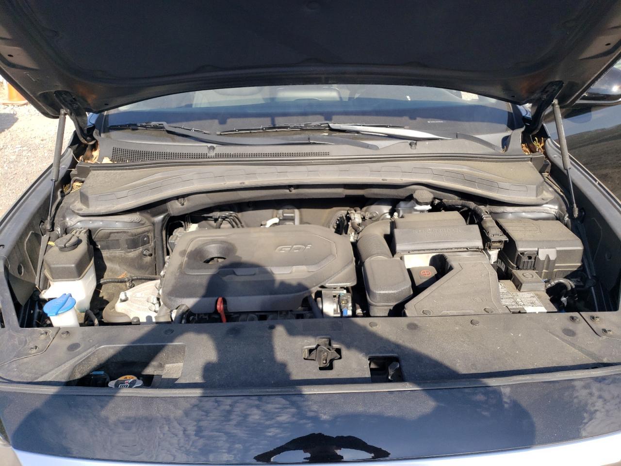 2020 Hyundai Santa Fe VIN 5NMS3CAD1LH206855 Copart auction photo, rear end / minor dent/scratches damage thumbnail 12