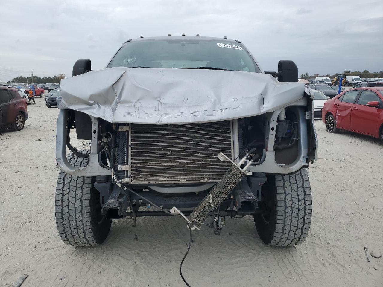 2021 Ford F250 VIN 1FT7W2BN7MEE02995 Copart auction photo, front end / rear end damage thumbnail 5