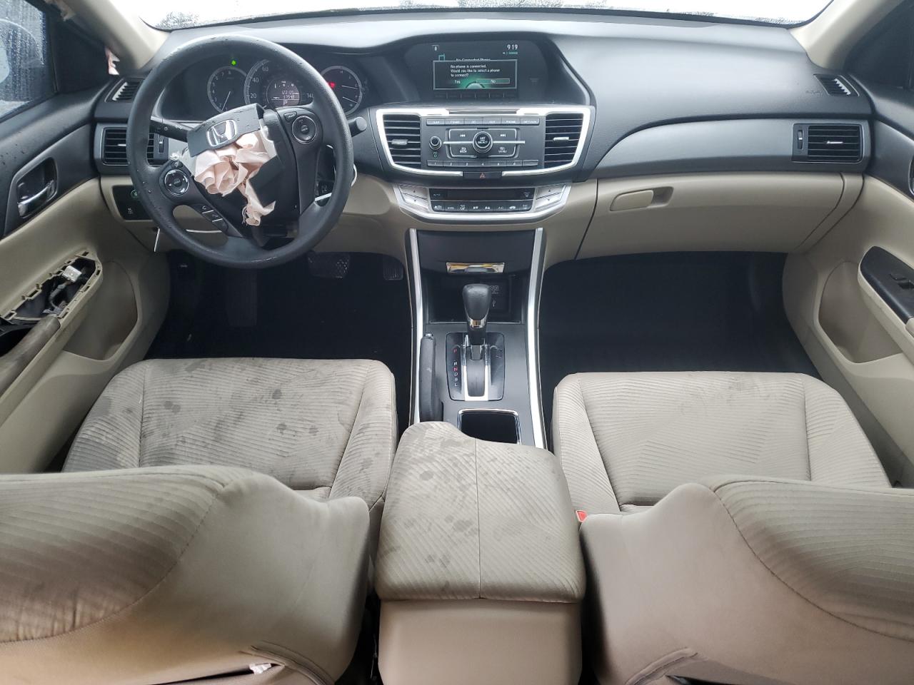 2014 Honda Accord VIN 1HGCR2F31EA075096 Copart auction photo, front end / rear end damage thumbnail 8