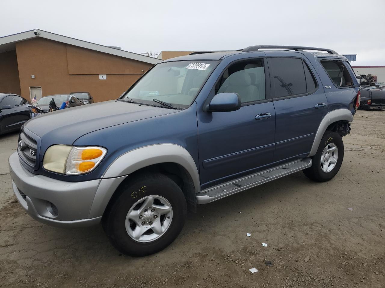 2001 Toyota Sequoia VIN 5TDZT34A91S014951