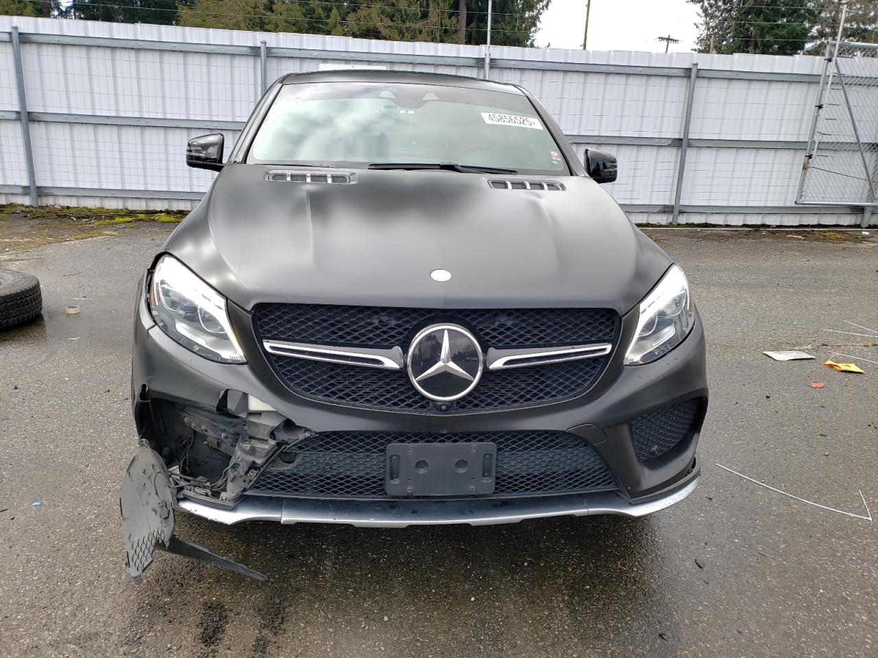 2016 Mercedes-Benz GLE VIN 4JGED6EBXGA023681 Copart auction photo, front end damage thumbnail 5