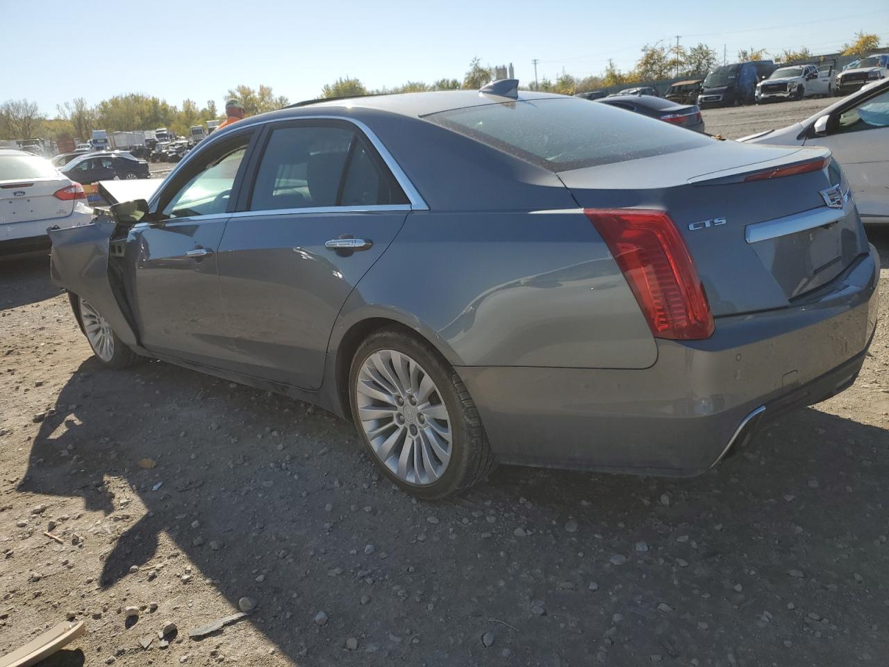 2019 Cadillac CTS VIN 1G6AS5SS4K0121761 Copart auction photo, front end damage thumbnail 2