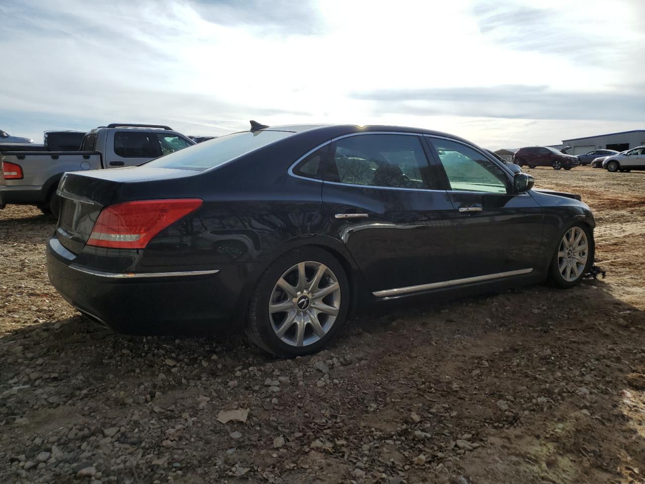 2011 Hyundai Equus VIN KMHGH4JF5BU036386 Copart auction photo, front end damage thumbnail 3