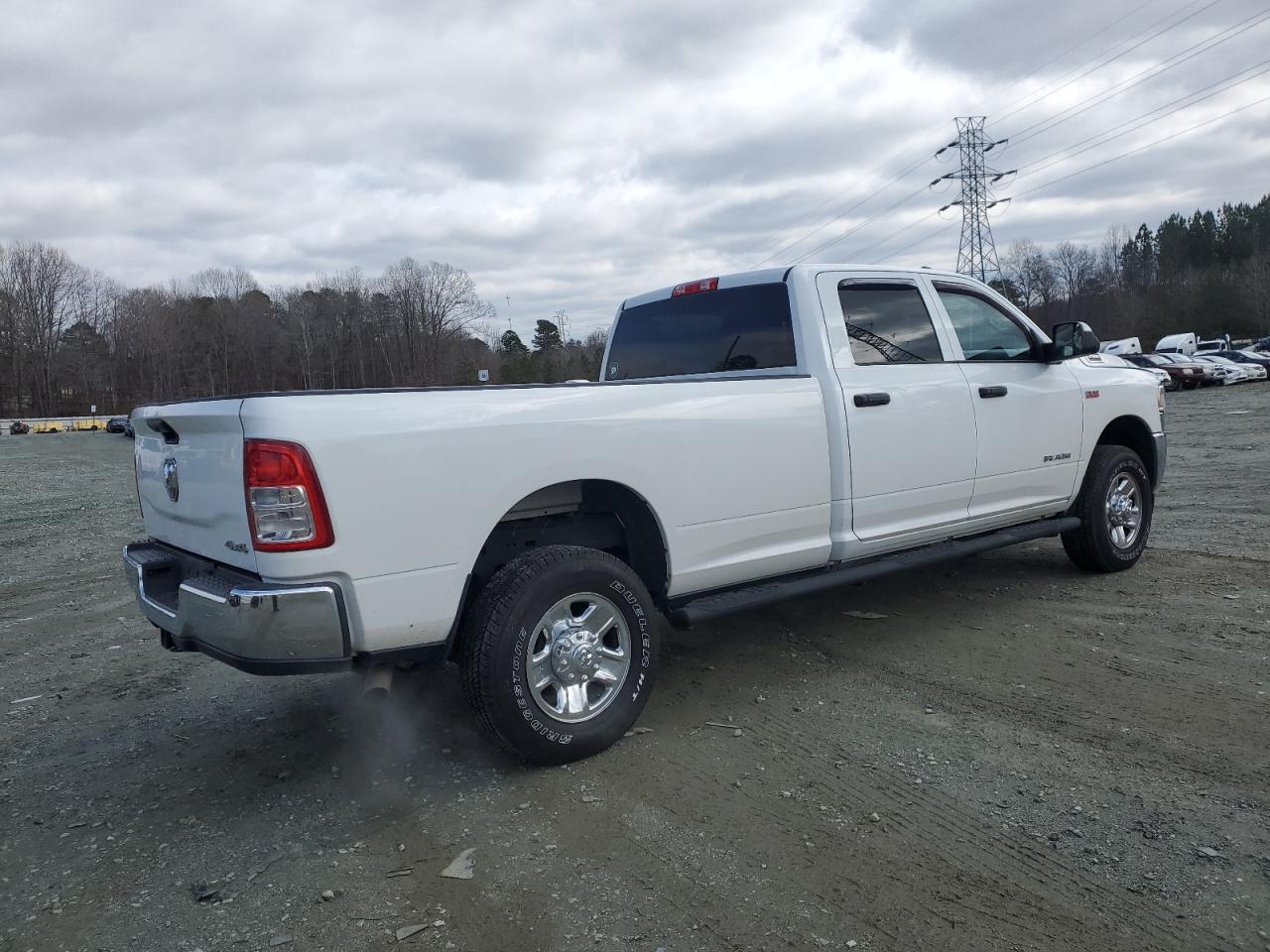 2019 RAM 2500 VIN 3C6UR5HJ6KG565716 Copart auction photo, side damage thumbnail 3