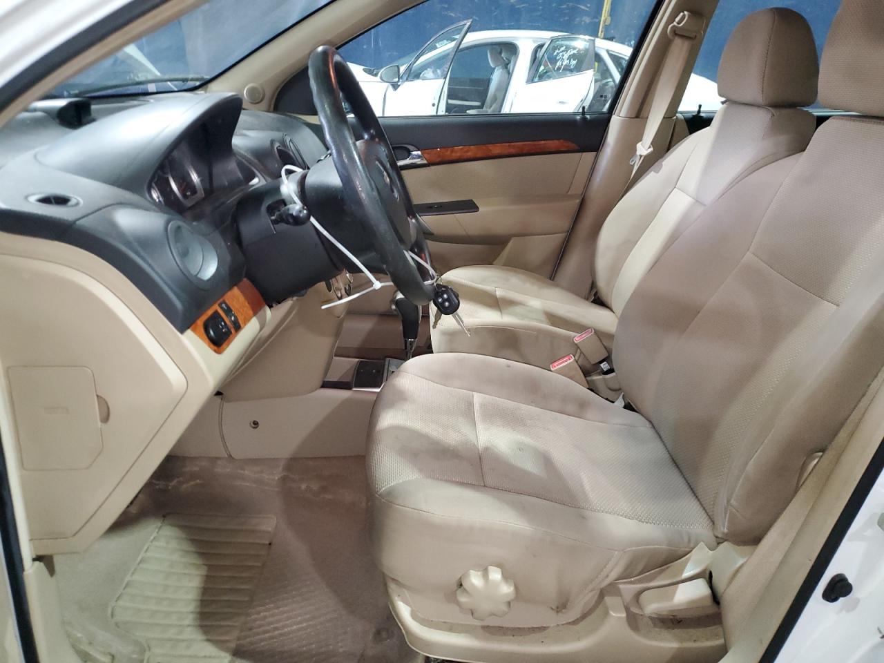 2011 Chevrolet Aveo VIN KL1TD5DE5BB153427 Copart auction photo, rear end damage thumbnail 7