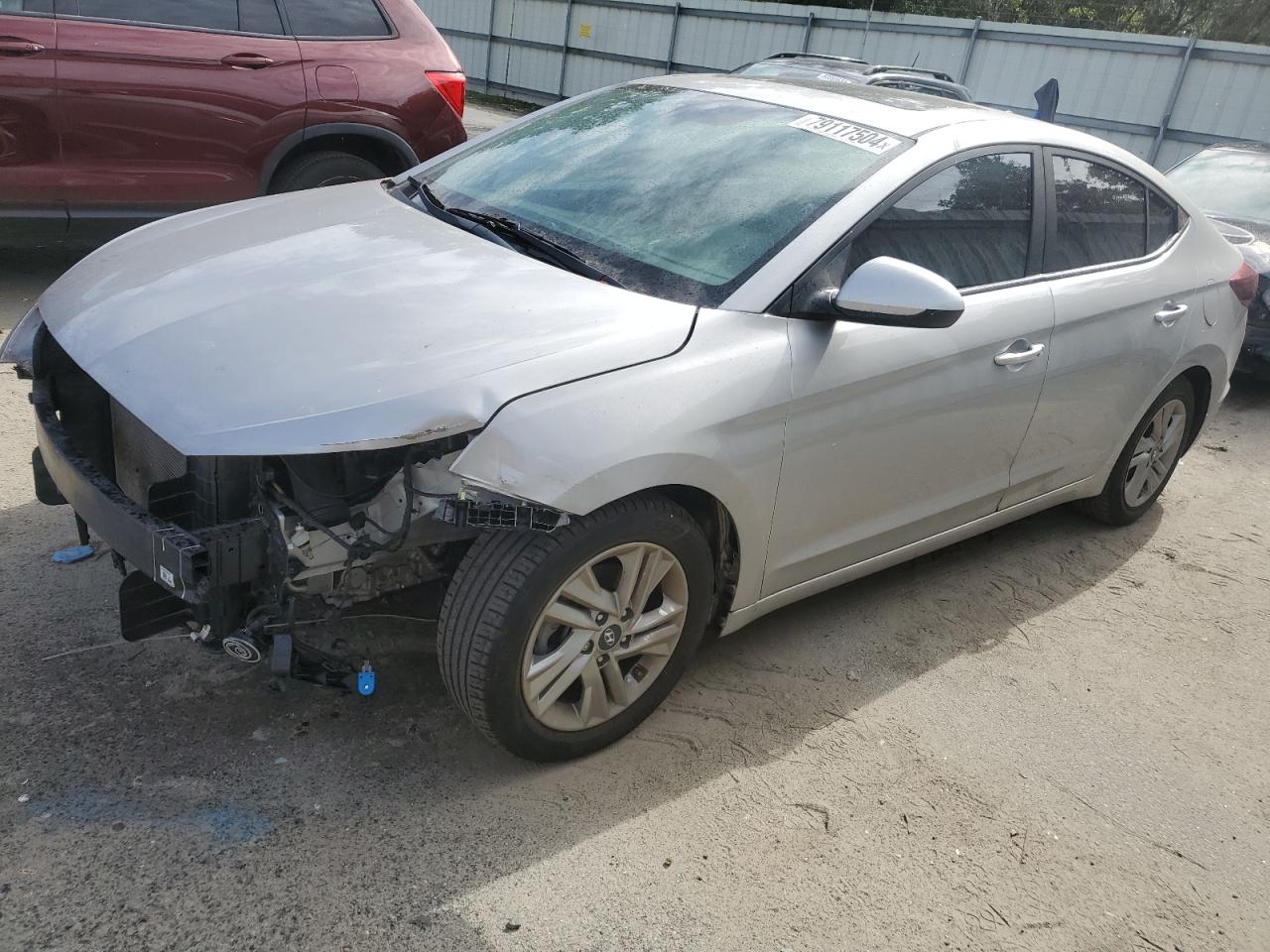 2020 Hyundai Elantra VIN KMHD84LF7LU021227
