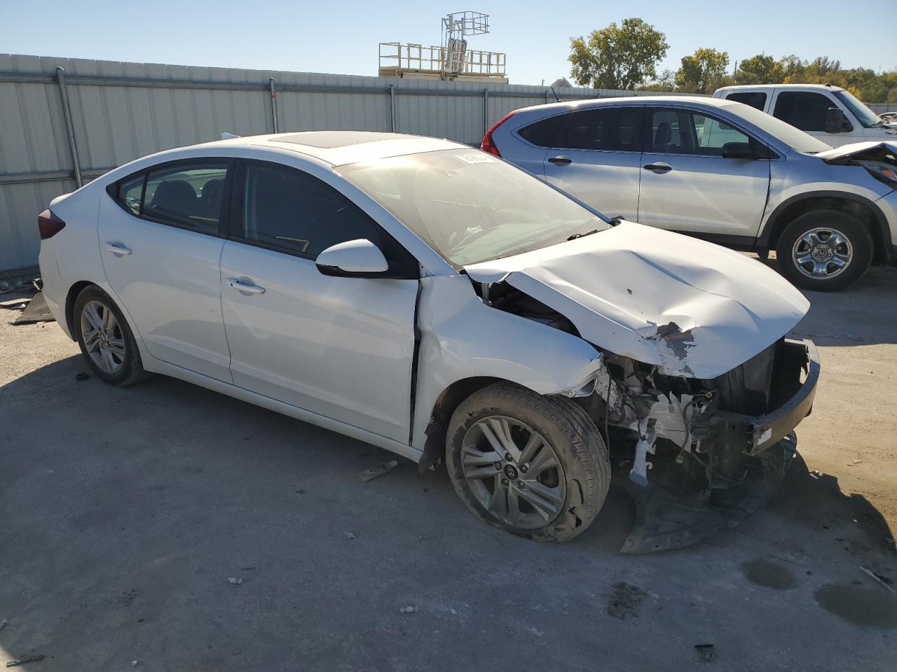2020 Hyundai Elantra VIN 5NPD84LF0LH603457 Copart auction photo, front end damage thumbnail 4