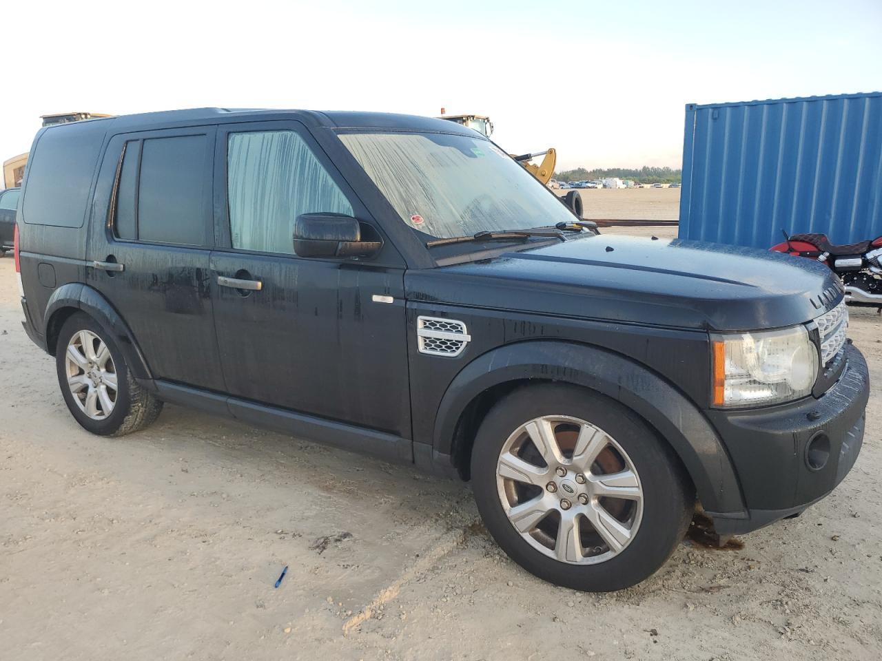 2013 Land Rover LR4 VIN SALAK2D4XDA684300 Copart auction photo, water/flood damage thumbnail 4