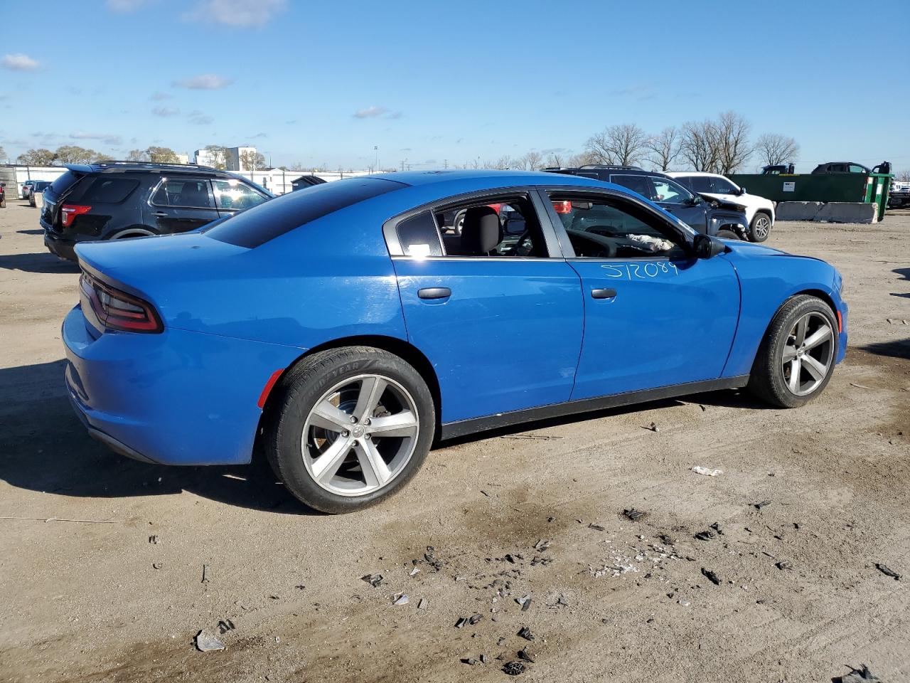 2016 Dodge Charger VIN 2C3CDXKT6GH271141 Copart auction photo, vandalism / front end damage thumbnail 3