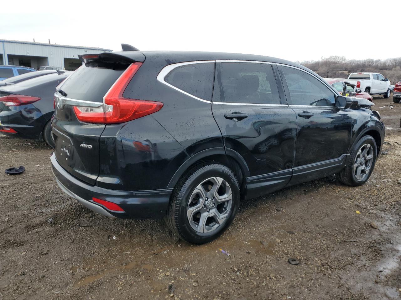 2019 Honda CR-V VIN JHLRW2H88KX019694 Copart auction photo, front end damage thumbnail 3